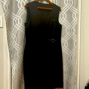 Vintage black dress women large/XL